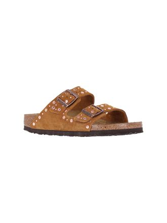 Birkenstock Womens Sandals Brown Leather