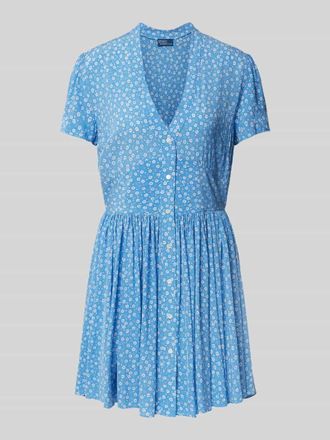 Polo Ralph Lauren Knielanges Kleid mit Knopfverschluss in Blau, Gr&ouml;&szlig;e 40