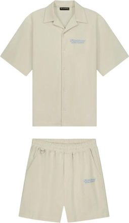 Black Bananas Heren, Jumpsuits & Playsuits, Beige, Maat: L Katoen