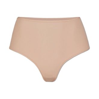 SKIMS Tanga de talle alto Fits Everybody - Underwear - Mujer - Beige - 2XS