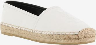 Saint Laurent Flache Nappaleder-Espadrilles Cassandre 20