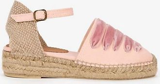 Penelope Chilvers Low Mary Jane Dali Espadrille Flats