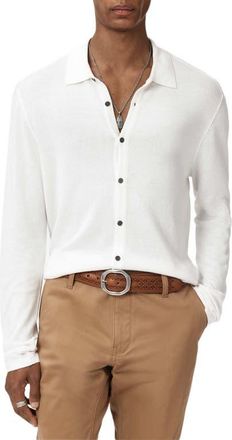 John Varvatos Sorrenti Cardigan in White at Nordstrom, Size X-Large
