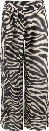 Ermanno Scervino Flowing cotton and silk trousers