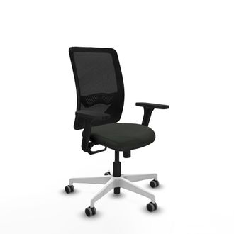 Piqueras y Crespo Silla Ergon&oacute;mica Piqueras Y Crespo Zulema Negro Reposabrazos 3d