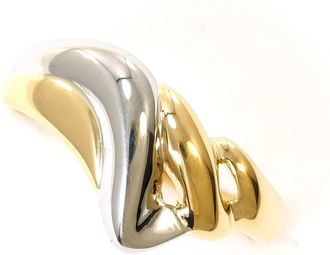 C&A Platinum Yellow Gold Yellow Gold (18K) Platinum 900 Band Ring (Pre-Owned)