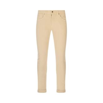 Dondup Slim-fit Jeans, male, Brown, Size: W34 George Skinny Jeans