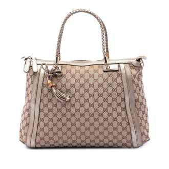 Gucci Pre-owned Gucci GG Canvas Bella Convertible Tote Ladies CXKWXPHLHTD2AOCW