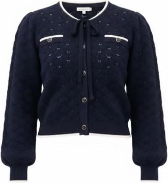 Twinset Twin-set Truien - Dames - Vesten - Blauw - S - Truien & Vesten