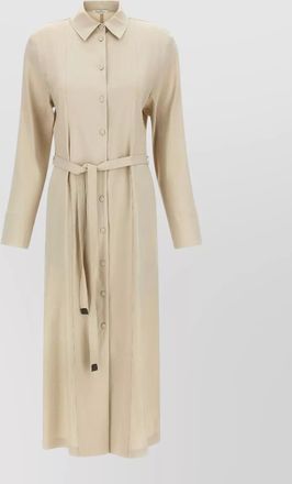 Max Mara nordica coat belted waist collared neck