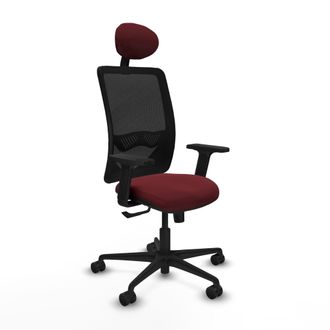 Piqueras y Crespo Silla De Oficina Piqueras Y Crespo Zulema Negro Soporte Lumbar