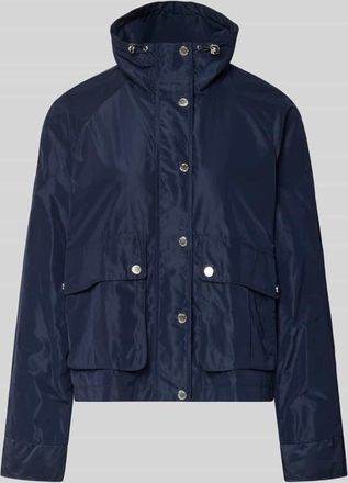 Fuchs Schmitt Jacke mit Stehkragen und Pattentaschen in Marine, Gr&ouml;&szlig;e 34