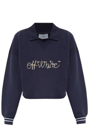 Off-white Logo Sweater - Blue