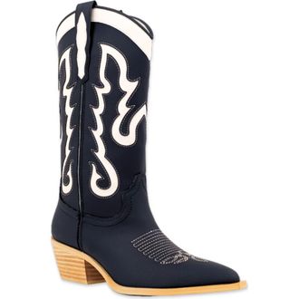 Shushop Yaya Western Boot in Black at Nordstrom Rack, Size 8.5