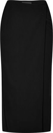 Emporio Armani Womens Emporio Armani Gonna in Nero - Black