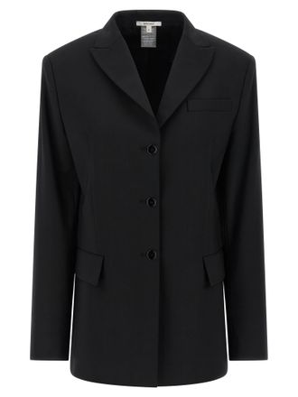 Nensi Dojaka Womens Belt Blazer