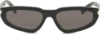 Saint Laurent Black Acetate Womens Sunglasses