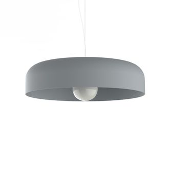 Lumicom Lumicom - Tuzzi Sospensione, 1xe27, Max 42w, Metallo, Grigio, D.50cm