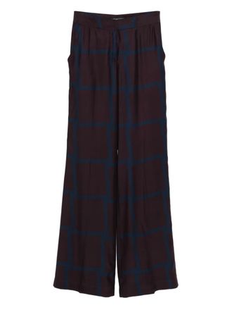 Gianluca Capannolo Pantaloni con motivo geometrico - Viola