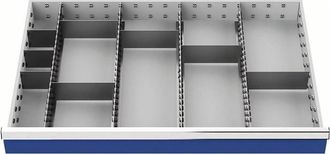 OEM Material De Subdivisi&oacute;n Del Caj&oacute;n Frontal-h.100-125mm 4 Divisores Longitudinales / 8 Transversales