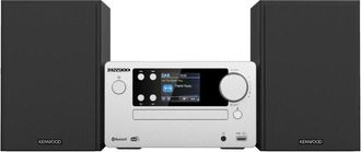 Kenwood Compatto HI FI M725DABS Bluetooth Silver