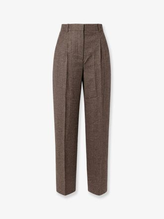 Toteme Pantaloni in viscosa e lana certificata - TOTEME - gender_Woman