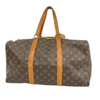 Louis Vuitton Pre-owned Monogram Sac Souple 45 Boston Bag - unisex - Louis Vuitton Vintage - Vintage Weekend Bags - Brown - ONE SIZE - Pre-owned