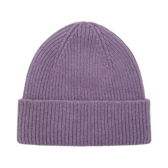 Le Bonnet Muts - Dames - Hoeden - Paars - ONE Size - Wol - Accessoires
