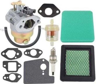 OEM Carburador Con Kit De Junta Y Filtro De Aire Para Motores Honda Gcv135, Gcv160, Gc135, Gc160 Hrb216, Hrr216, Hrs216, Hrt216, Hrz216. Reemplaza La Piez