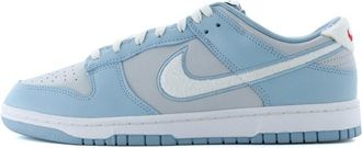 Nike Dunk Low Fleece Swoosh - Light Blue FB1871-011