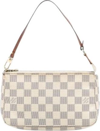 Louis Vuitton Pre-owned Shoulder Bags, female, White, Size: ONE SIZE Pre-owned Vintage Shoulder Bag