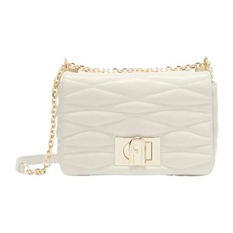 Furla Shoulder Bags, female, White, Size: ONE SIZE Furla Furla 1927 Crossbody S
