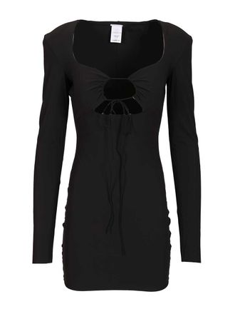 Amazuìn Nil Mini Dress Abiti Nero-Donna