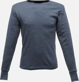 Regatta Thermal Underwear Long Sleeve Vest / Top - Blue - Size: 18/16/42
