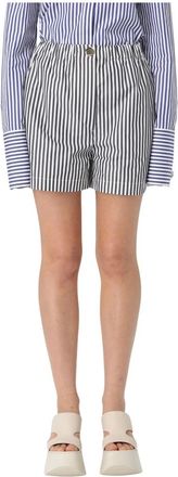 Sportmax Dames, Korte broeken, Zwart, Maat: XS