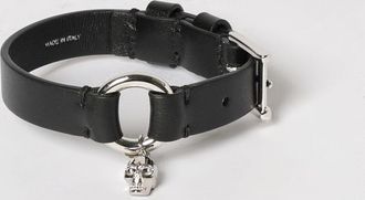 Alexander McQueen Bracciale McQueen in pelle