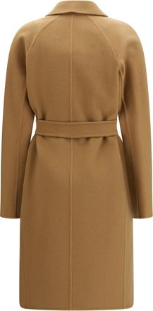 Max Mara Womens Aceri Coat Cammello Kashmir-Capra Hircus Kashmir/capra