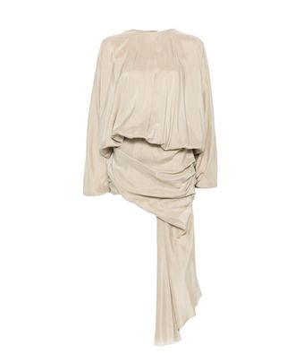 CHRISTOPHER ESBER Draped Silk Dress Size S