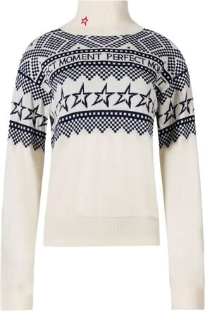 Perfect Moment Maglione con logo - Bianco
