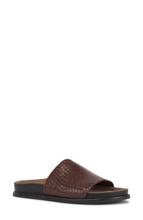 Vagabond Effie Slide Sandal in Chocolate at Nordstrom, Size 10Us
