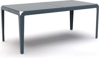Weltevree Bended Table Outdoor-Tisch, 180 x 90 cm, graublau (RAL 5008)