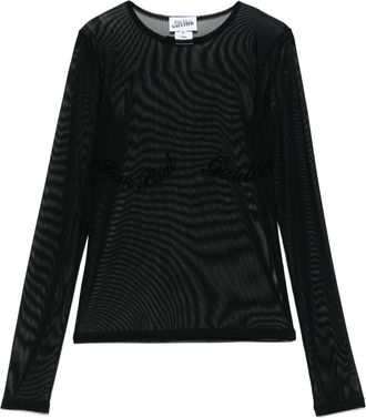 Jean Paul Gaultier T-shirt con stampa - Nero