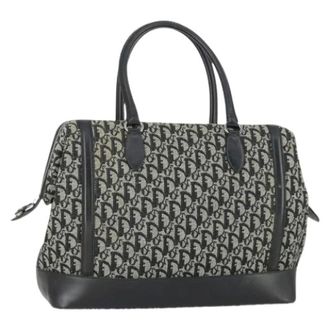 Dior Pre-owned Handbags, female, Black, Size: ONE SIZE Pre-owned Vintage Boston Bag