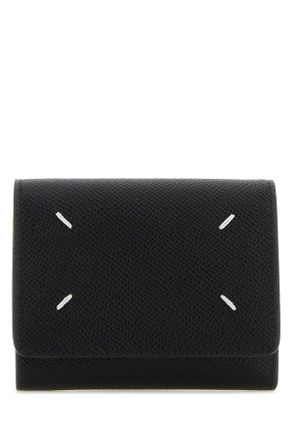Maison Margiela Black Leather Wallet