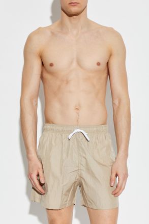 Emporio Armani Swim Shorts, Mens, Beige