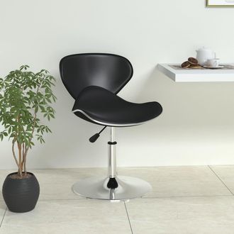 Les Tendances Les Tendances - Taburete De Cocina De Cuero Sint&eacute;tico Negro Vidaxl