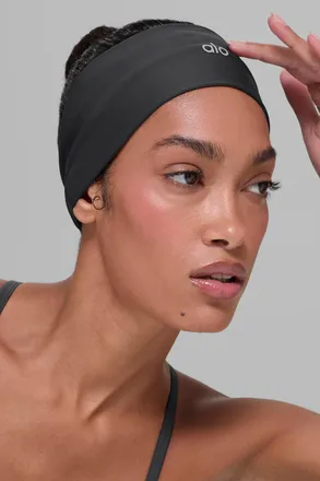 Alo | Airlift Headband in Anthracite Grey