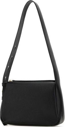 Tory Burch Womens Shoulder Bag Black Leather