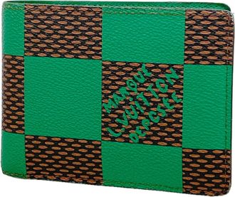 Louis Vuitton Green Bill Wallet (Bi-Fold) (Pre-Owned)