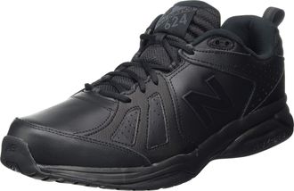 New Balance Mens 624v5 Sneakers, Black, 13.5 UK X-Wide